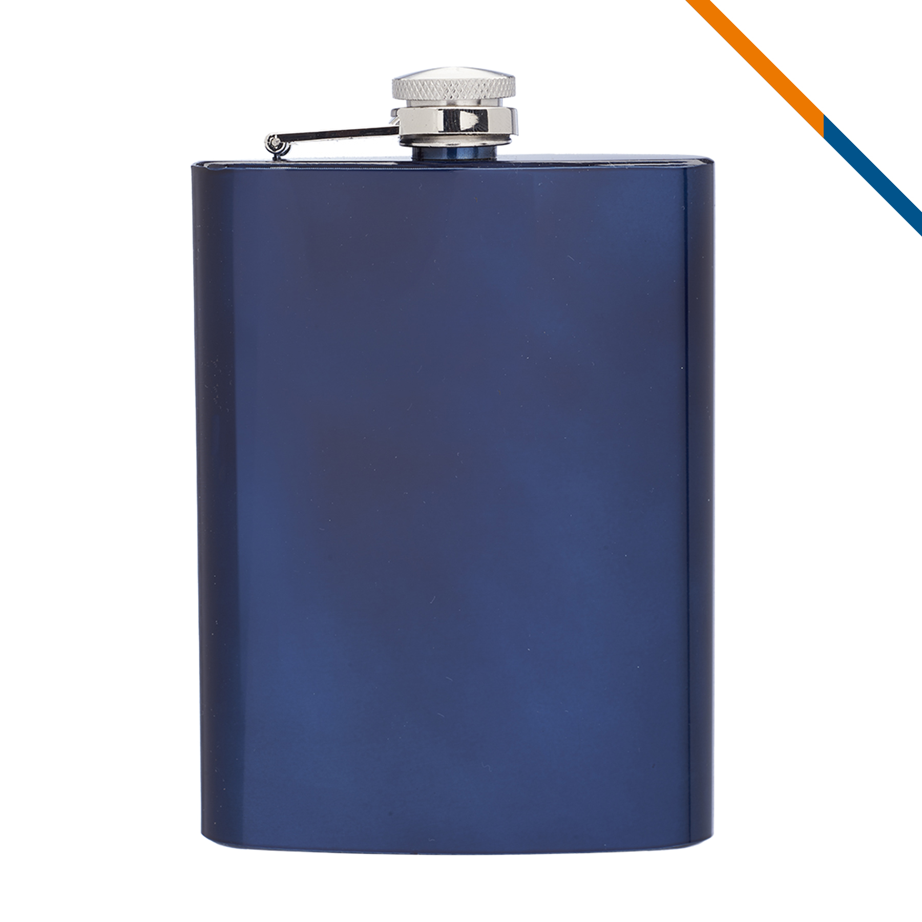 Aki Stainless Steel Hip Flask - 8 OZ. 7