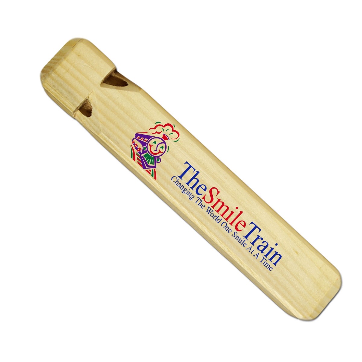 7 1/2" Digi Print Wooden Train Whistle