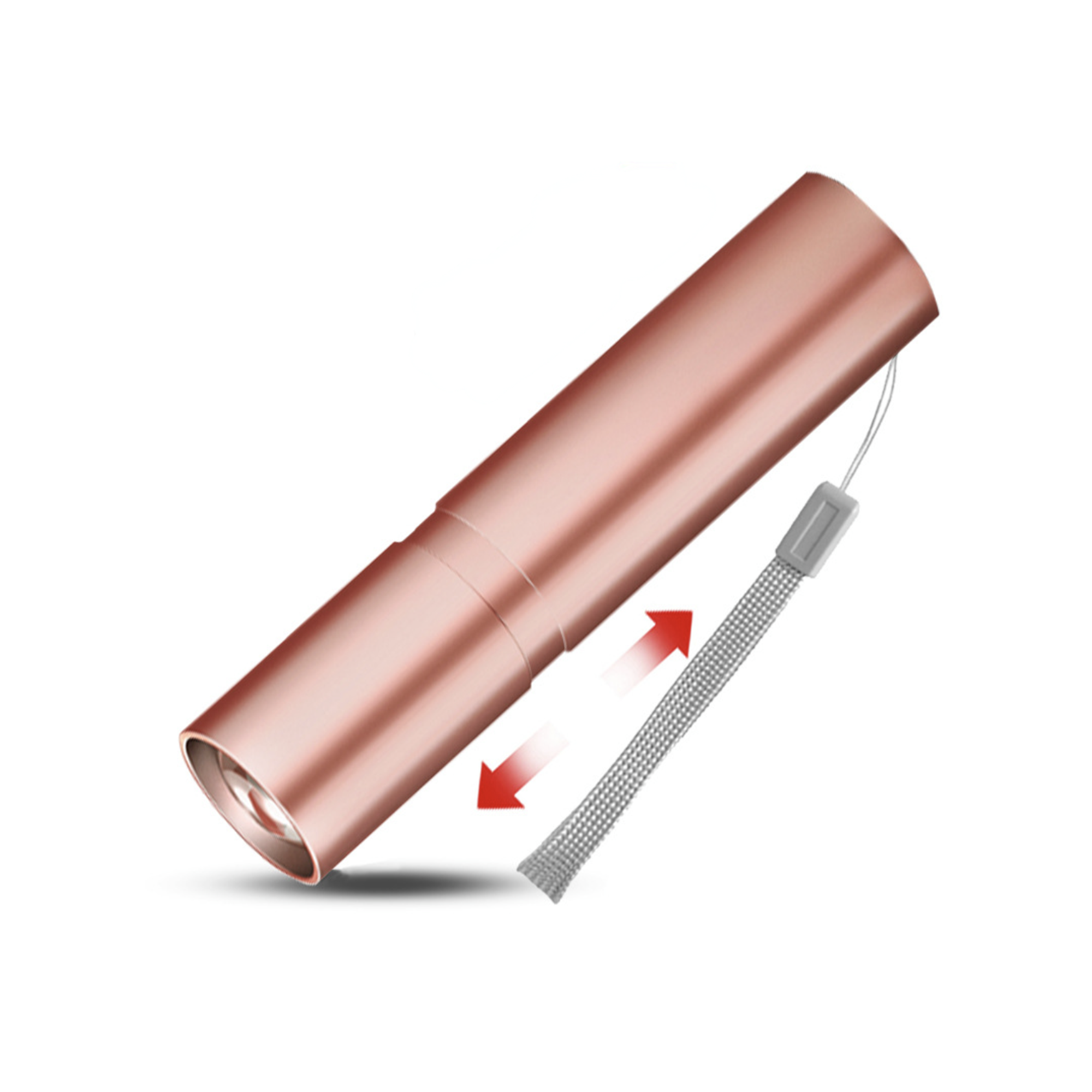 MOQ 10 PCS Convenient Portable Adjustable Flashlight 4