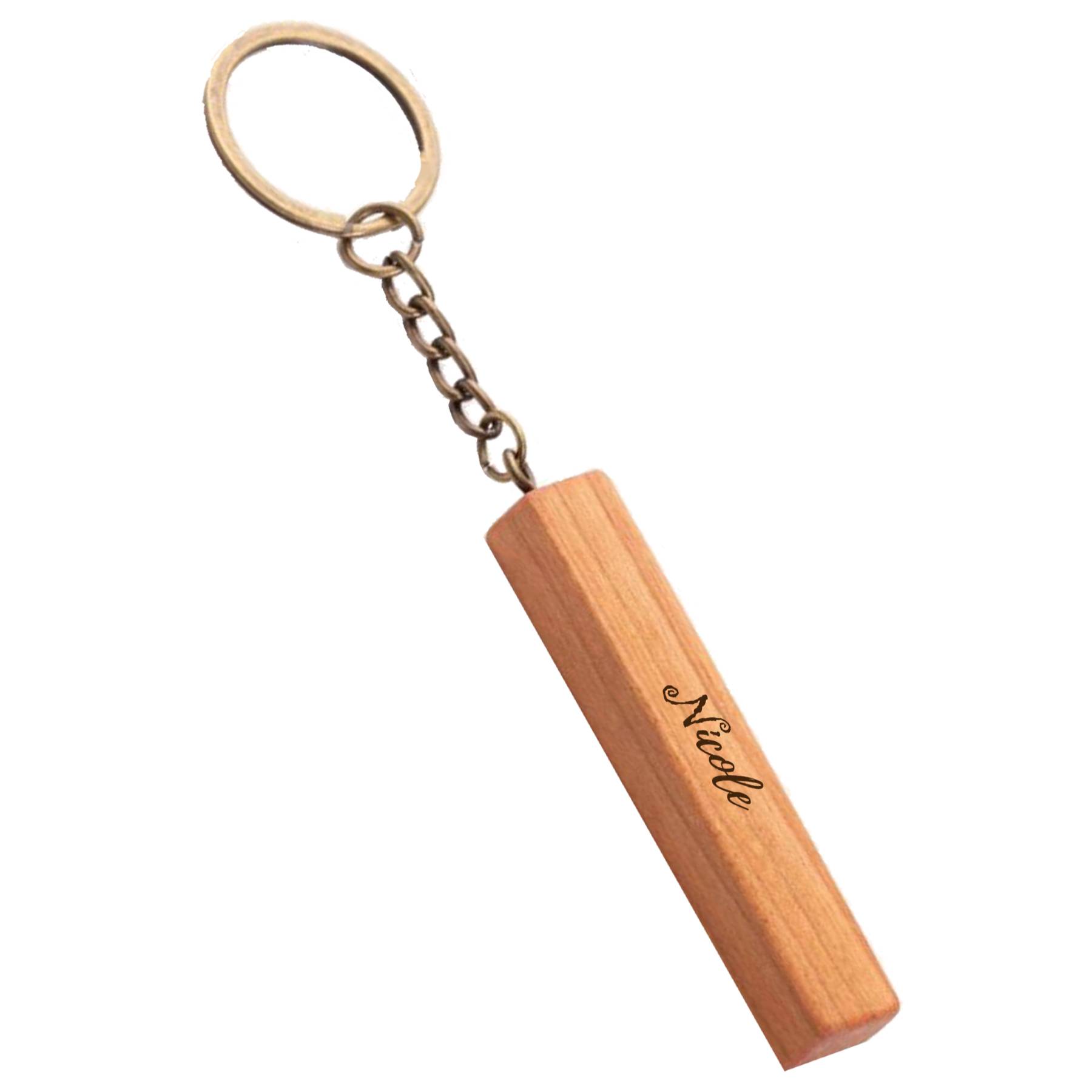 Wooden KeyChain Anniversary Birthday Gift Ideas 4