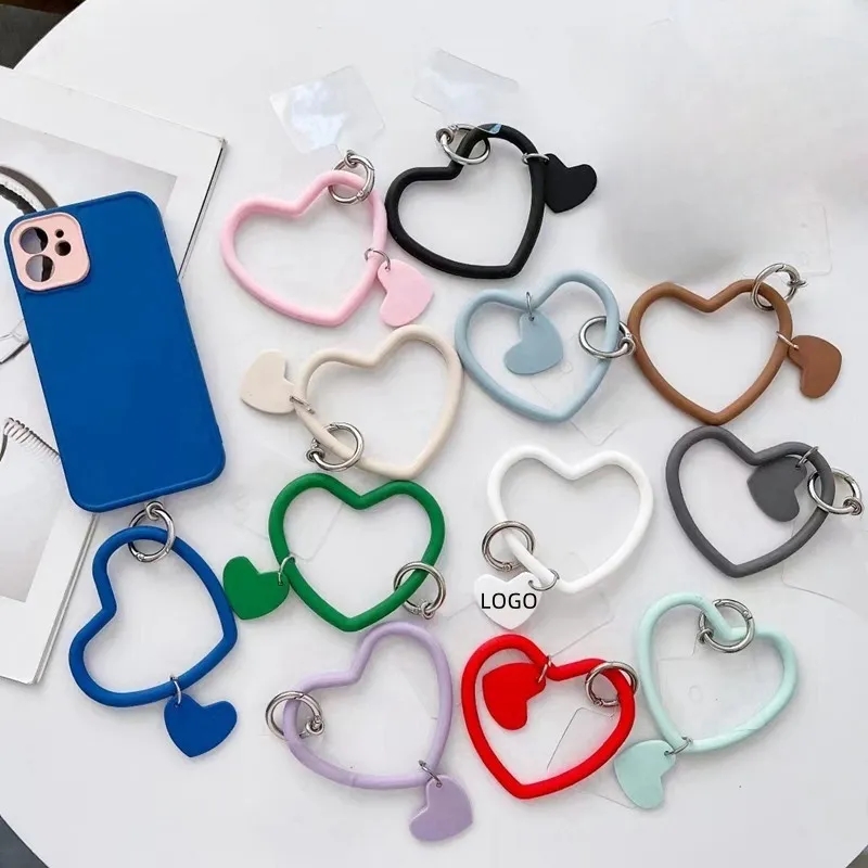 Heart-shaped Phone Lanyard 3