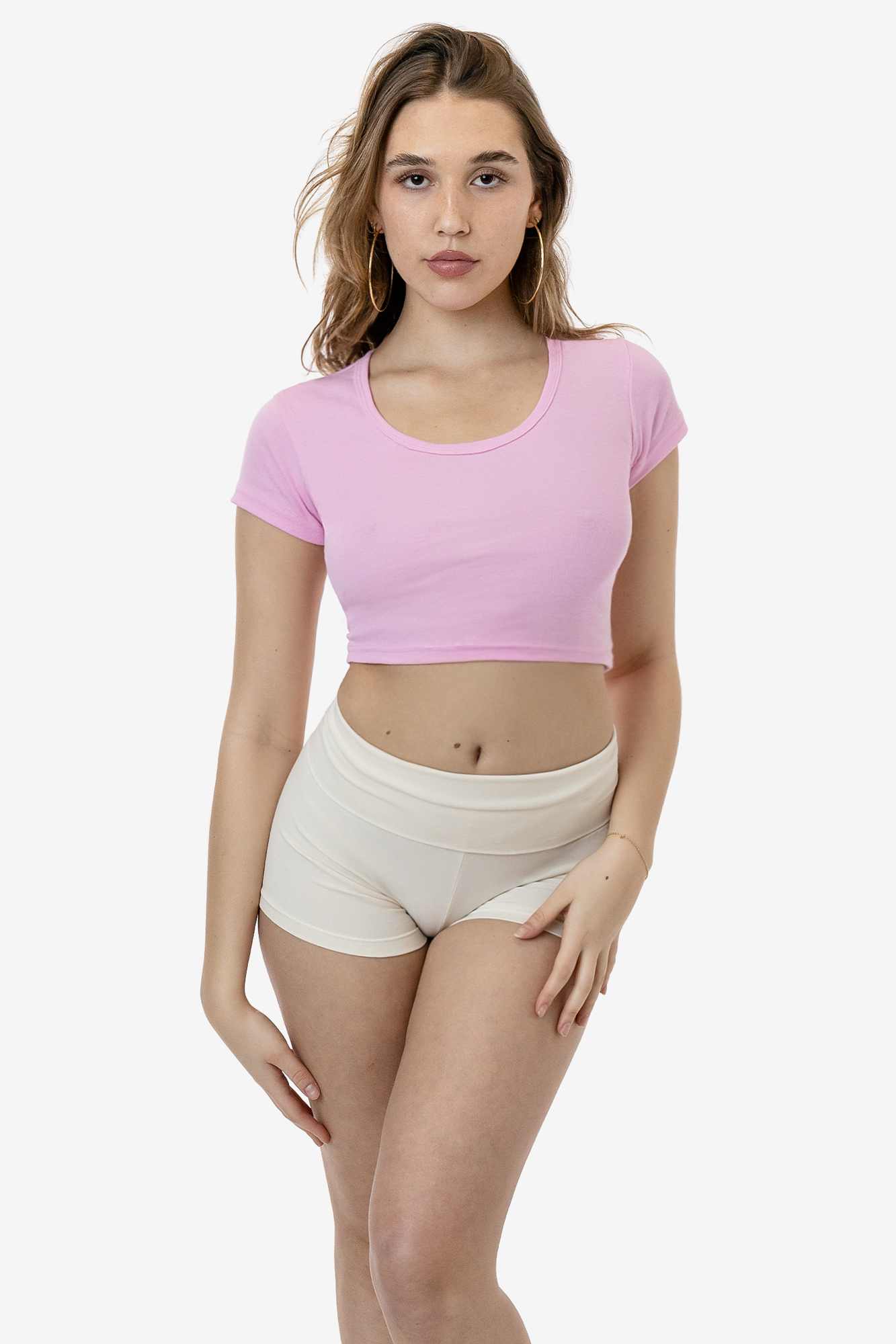 BABY RIB SCOOPNECK CROP TOP 5