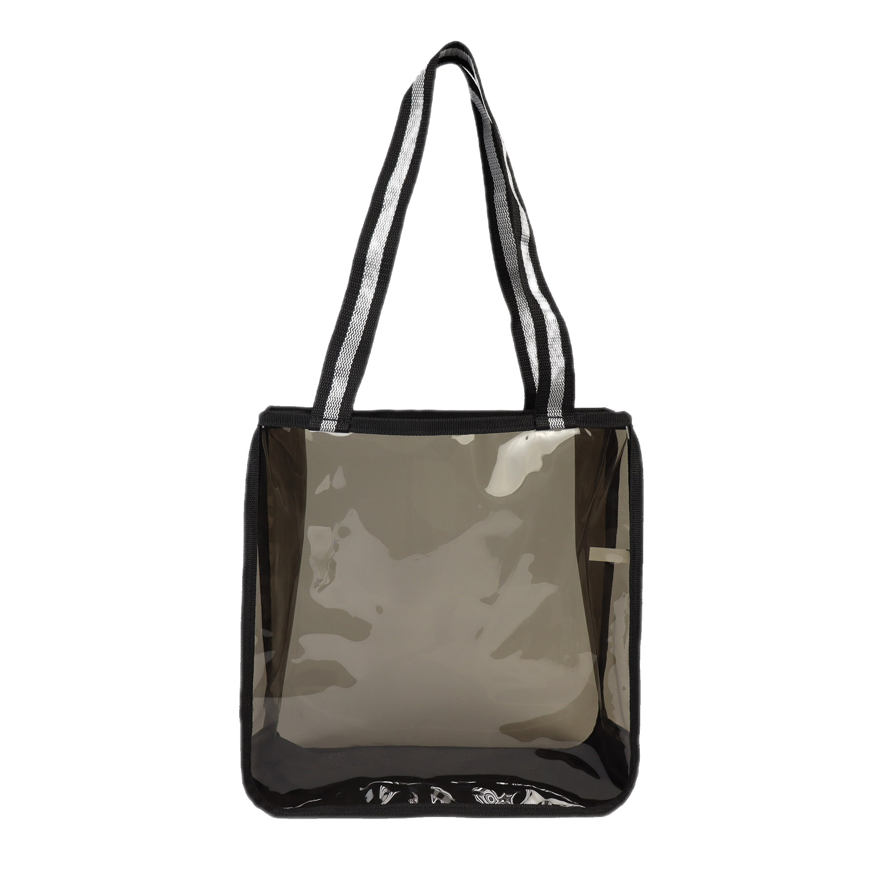 Clear Shopping Striped Tote bag 10