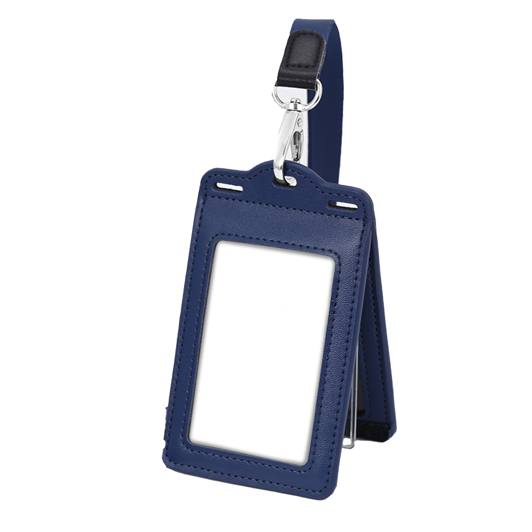 Leather ID Badge Holder 1