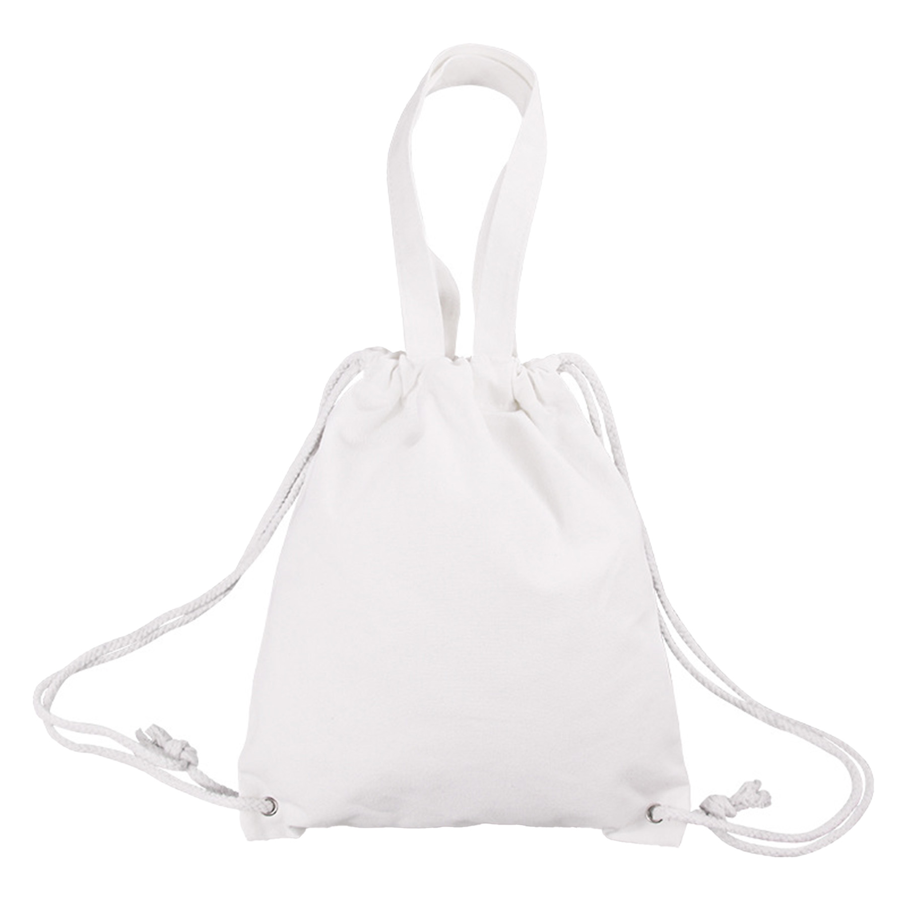 Canvas Drawstring Backpack 3