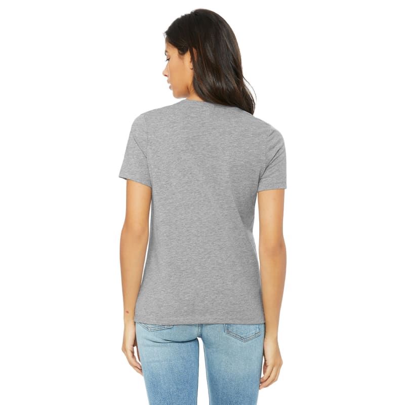 Bella + Canvas Ladies' Relaxed Heather CVC Short-Sleeve T-Shirt 1