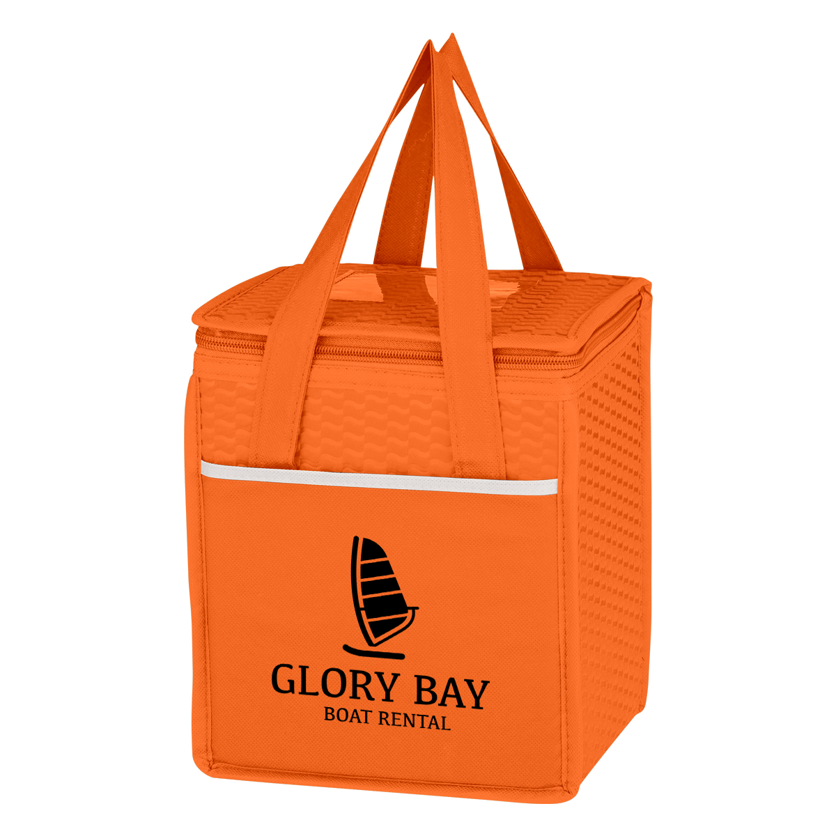Non-Woven Wave Design Kooler Lunch Bag 21