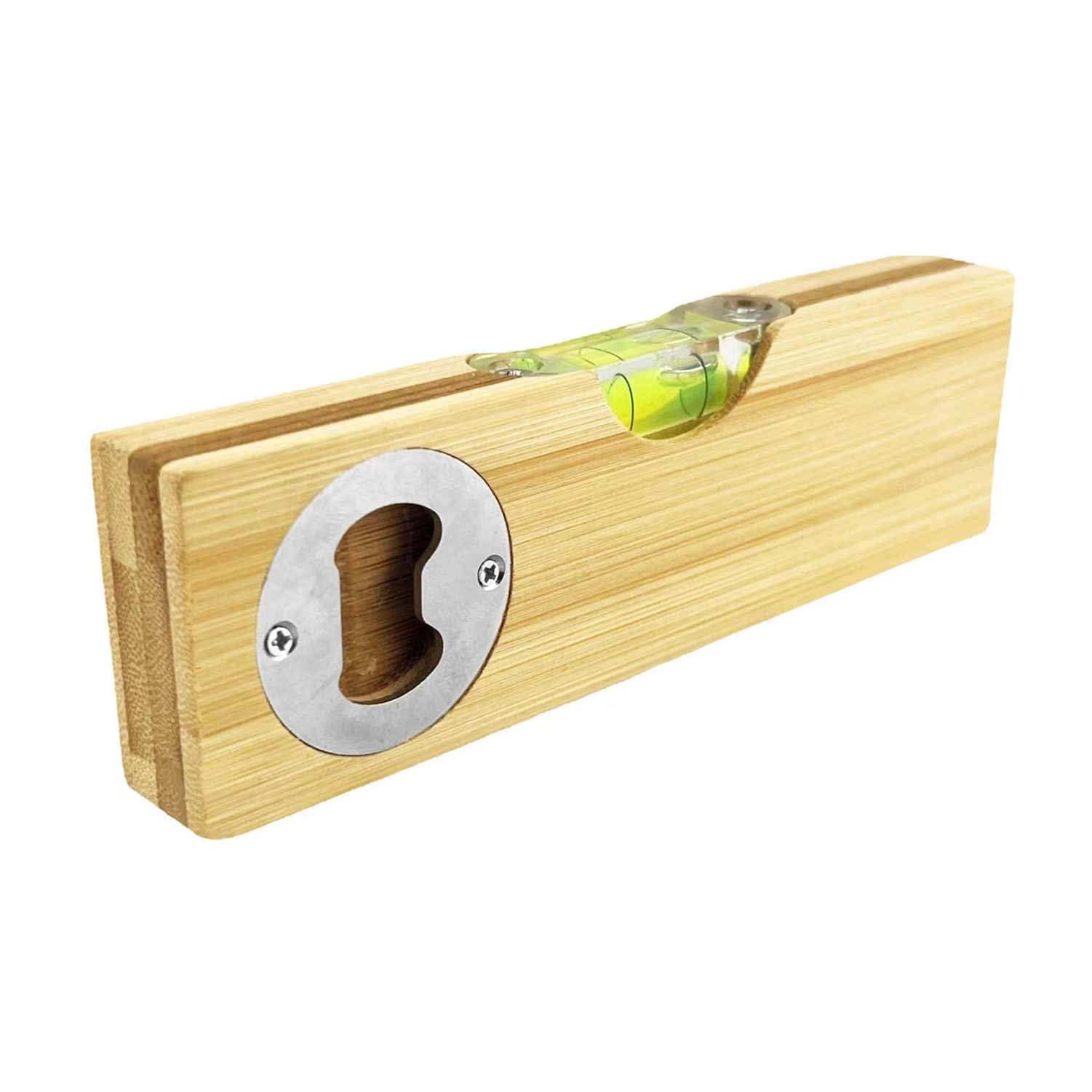 Promotional Bamboo Spirit Level Bottle Opener 2