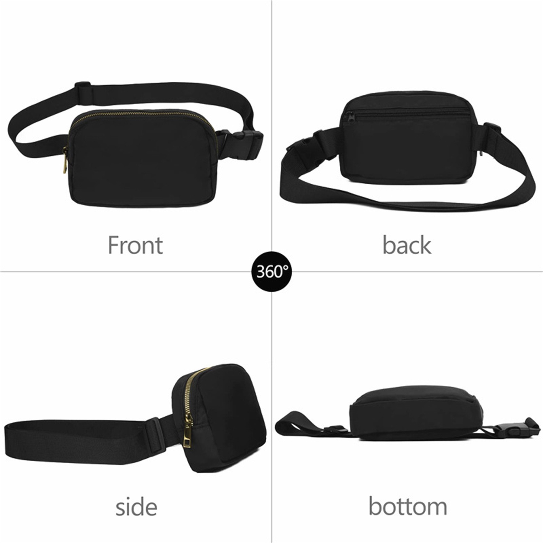 Waterproof Sports Crossbody Fanny Pack 3