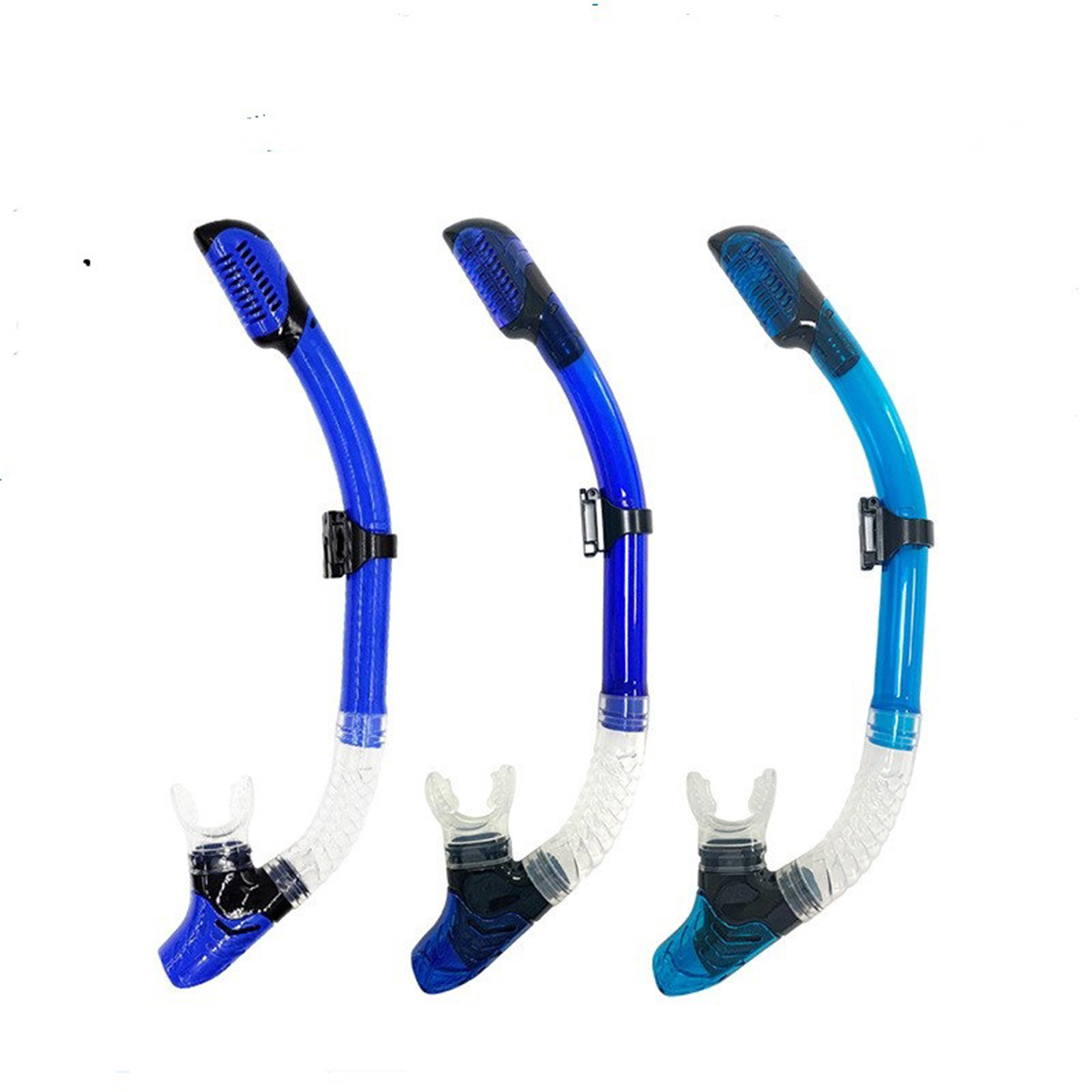 Adult Diving Dry Snorkel with Splash Guard 2