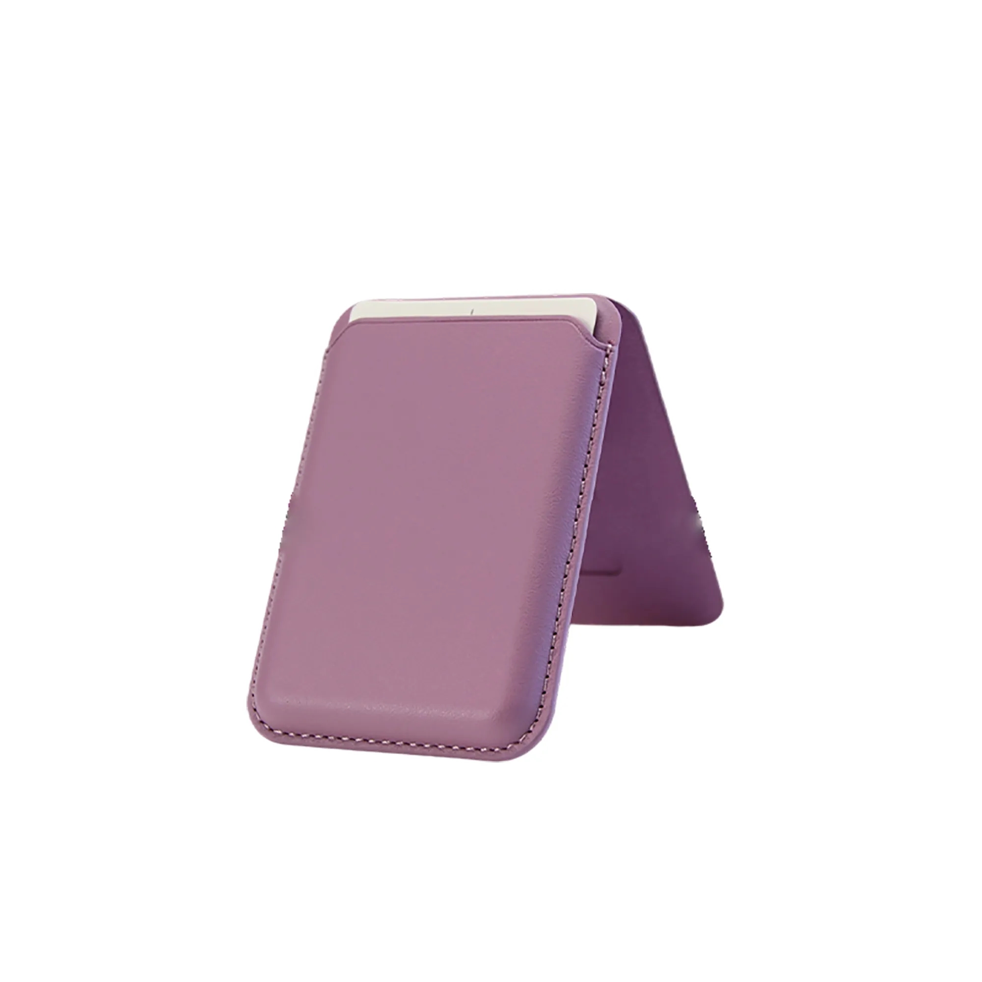 Magnetic PU Phone Wallet Stand 18