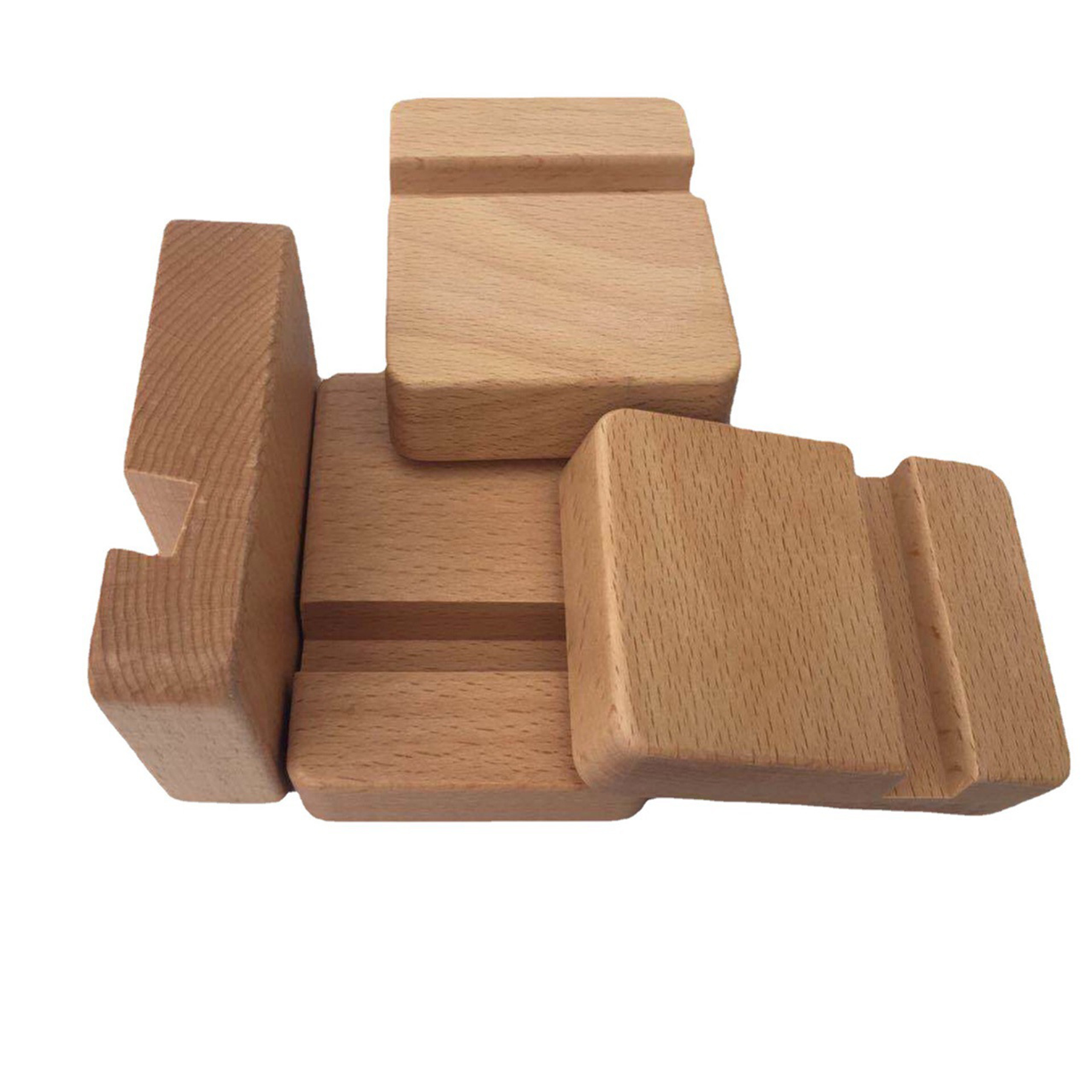 Bamboo Cellphone Stand Holder 3