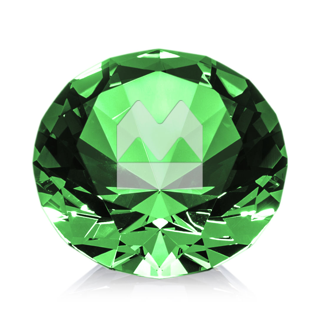 Optical Gemstone Award - Emerald 20