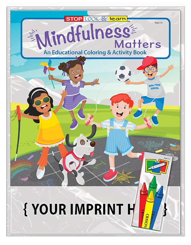COLORING SET - Mindfulness Matters Coloring & Activity Book Fun Pack 5