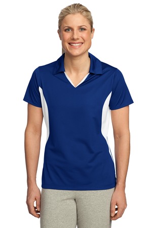 Sport-Tek® Women's Side Blocked Micropique Sport-Wick Polo 42