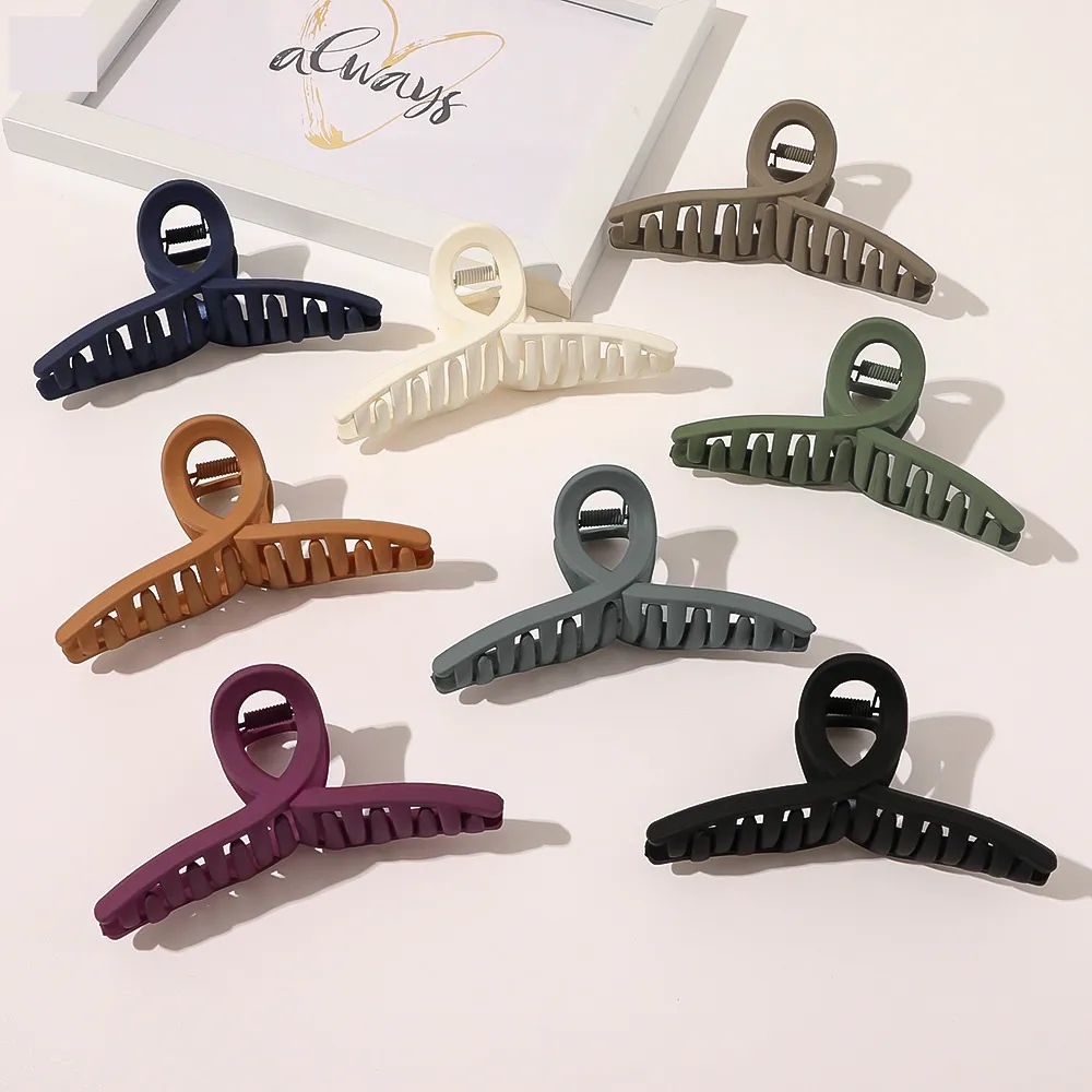Multi Color Large Strong Hold Nonslip Claws Hair Clips 3