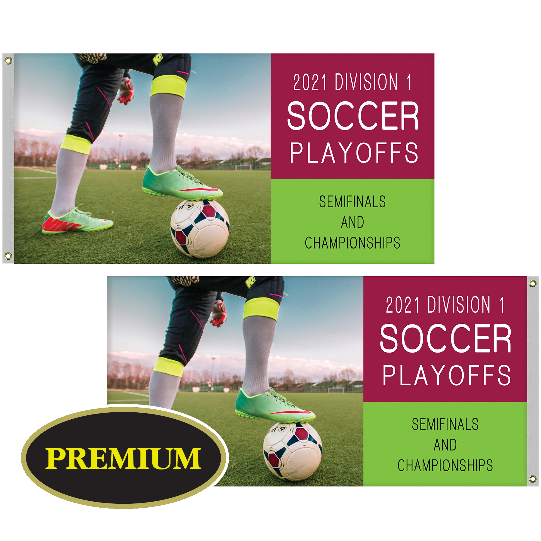 3' x 6' Digitally Printed Double Sided Knitted Polyester Flags 8