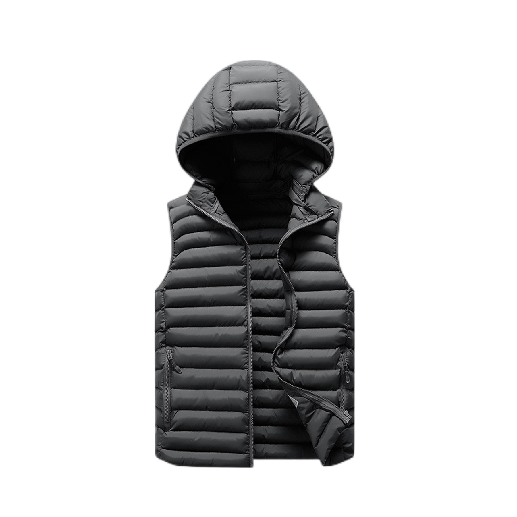 Teens Winter Down Vest Hoodie 5