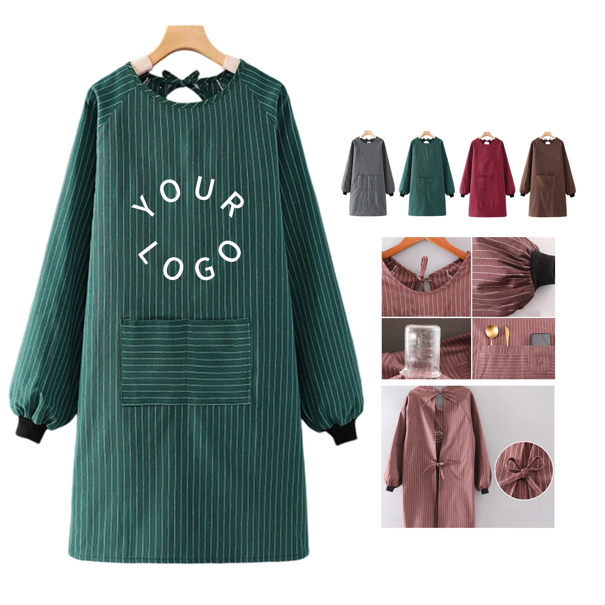 Sleeve Breathable Apron 5