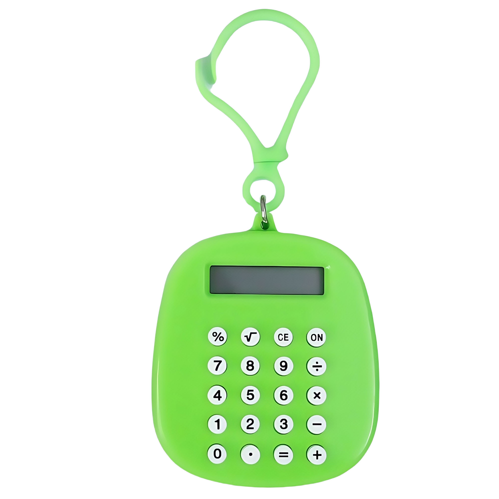 Mini Electronic Calculator Keychain with Maze Luggage Tag 1