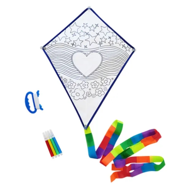 DIY Painting Kids Beach Kite Making Kit 2