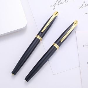 Gold Clip Metallic Retractable Cap Signing Pen 10