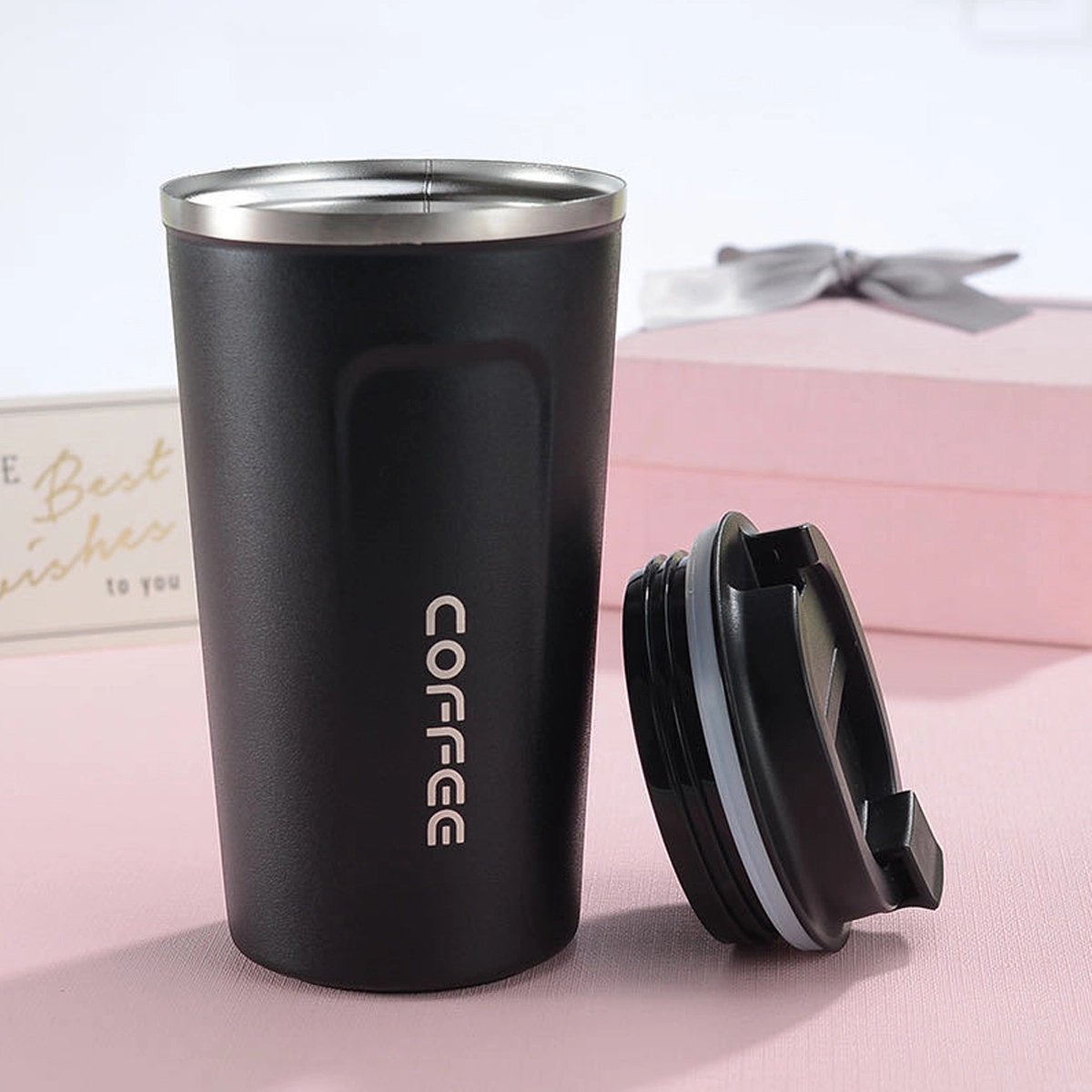 18oz Travel Insulated Coffee Mug Double Wall Cup 3