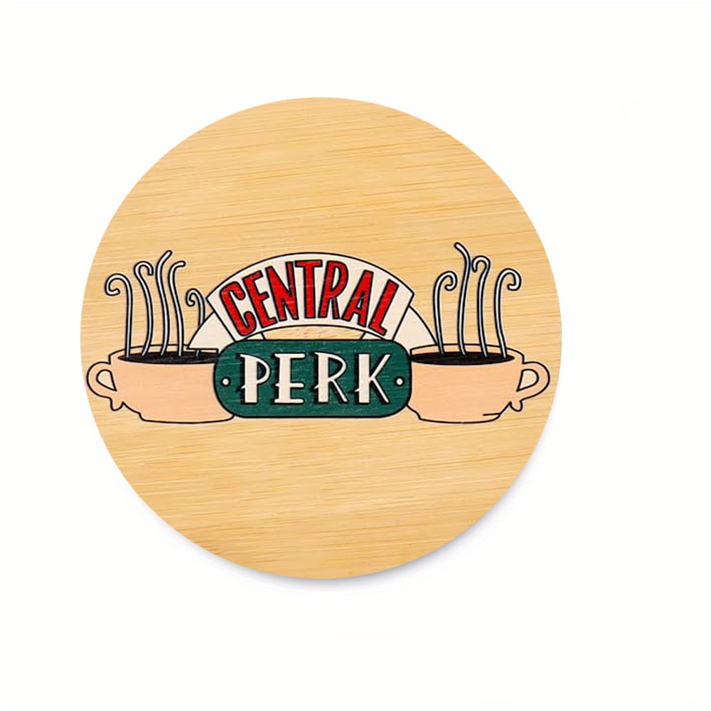 Round Bamboo Coasters 1