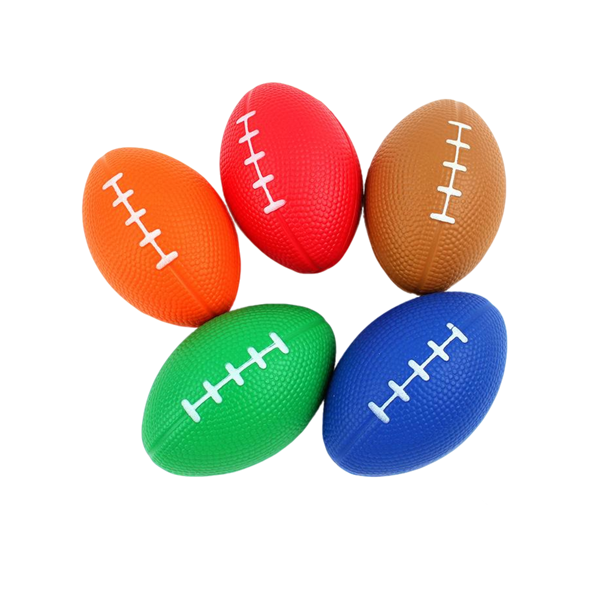 Polyurethane Foam Football Stress Ball 3.6" x 2.2" 3