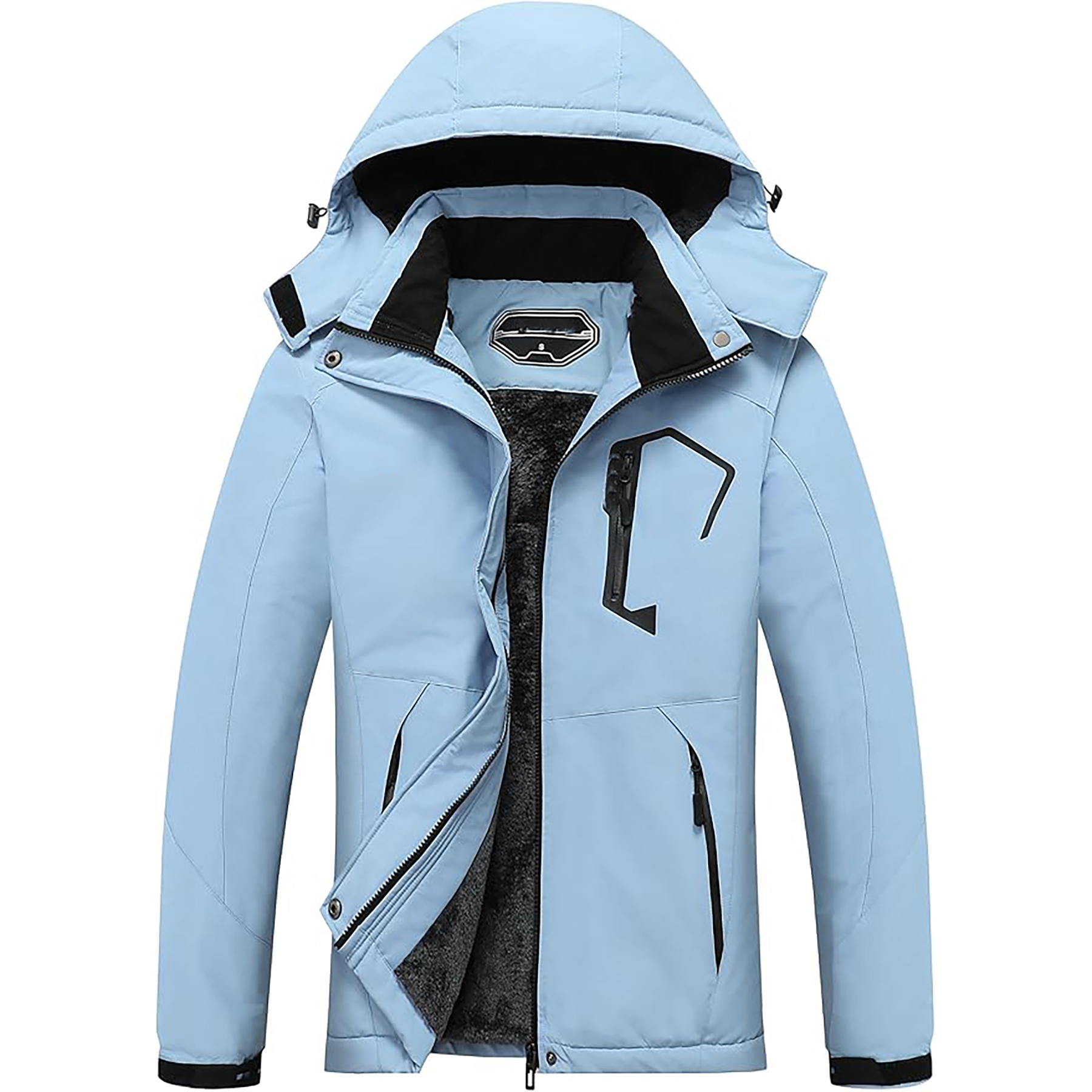 Waterproof Hooded Ski Jacket 5