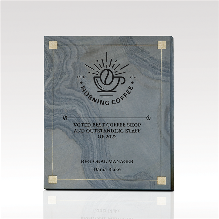 Multi-Color Slate Plaque 14