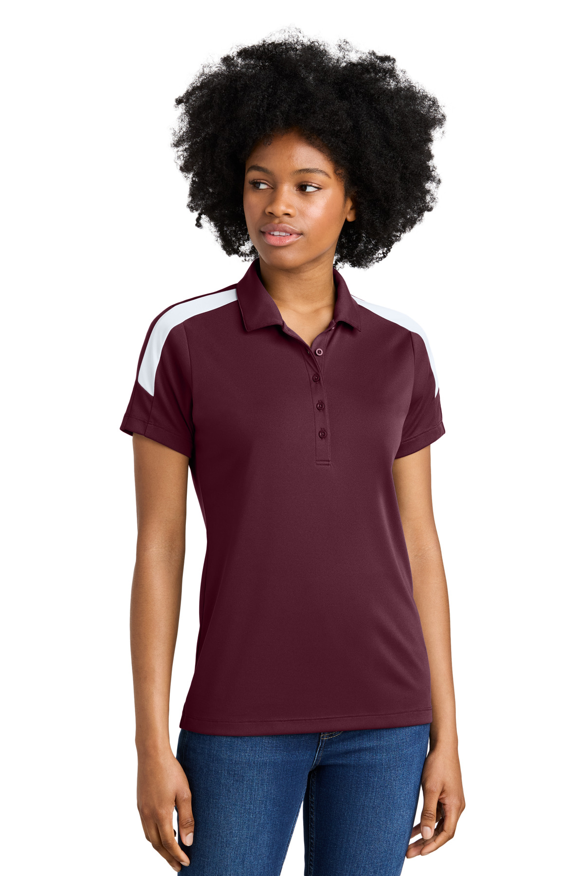 Sport-Tek Women's Competitor United Polo LST104 80