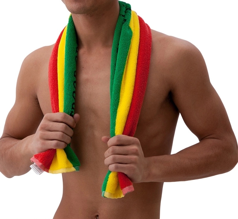 Custom Jacquard cotton sports towel 2