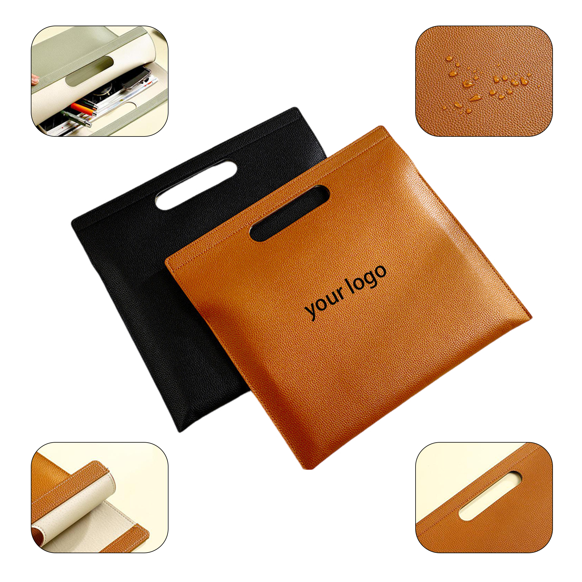 Magnetic Buckle File Bag 2