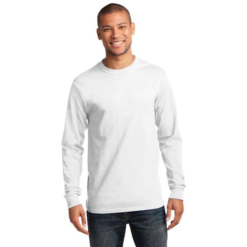 Port & Company Long Sleeve Essential Tee. 143