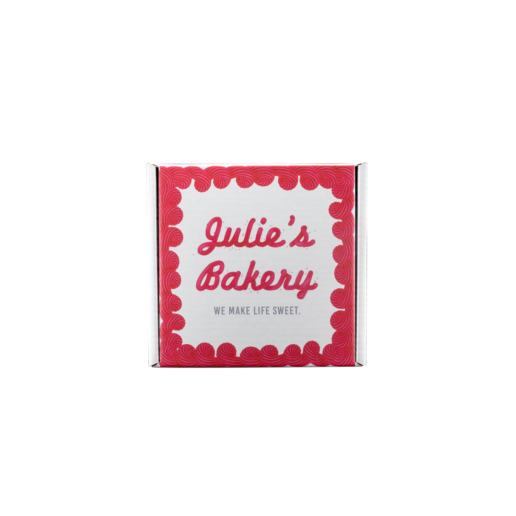 Mailing Box, B-Flute8" x 8" x 8" - White - F - 512 sq in 1