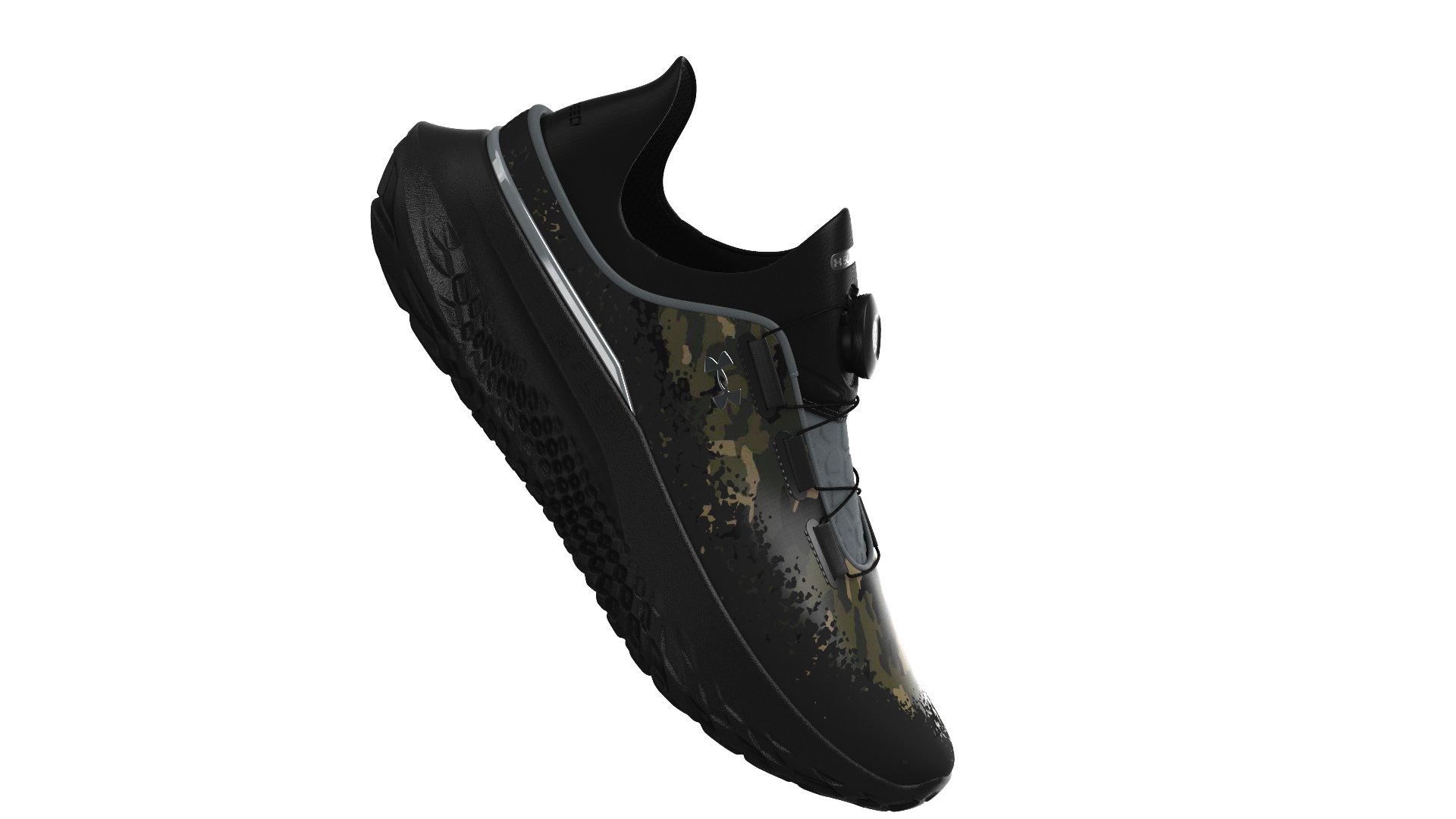 UA SlipSpeed Mega Camo Unisex Shoes 2