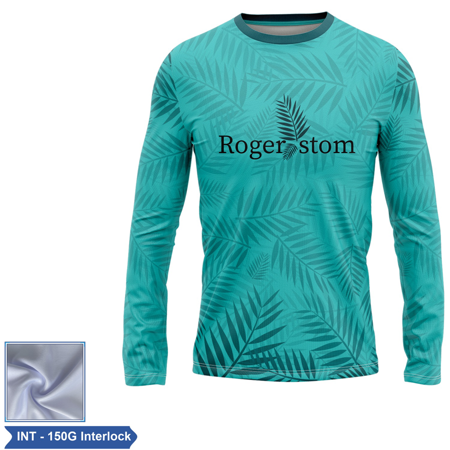 Unisex & Kids' Sublimation 150 Interlock Long Sleeve T-Shirt 6