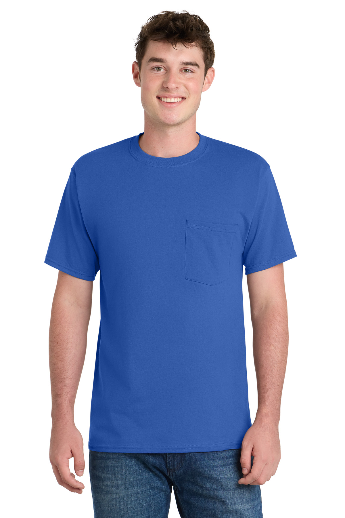 Port & Co Tall Essential Pocket Tee. PC61PT 151
