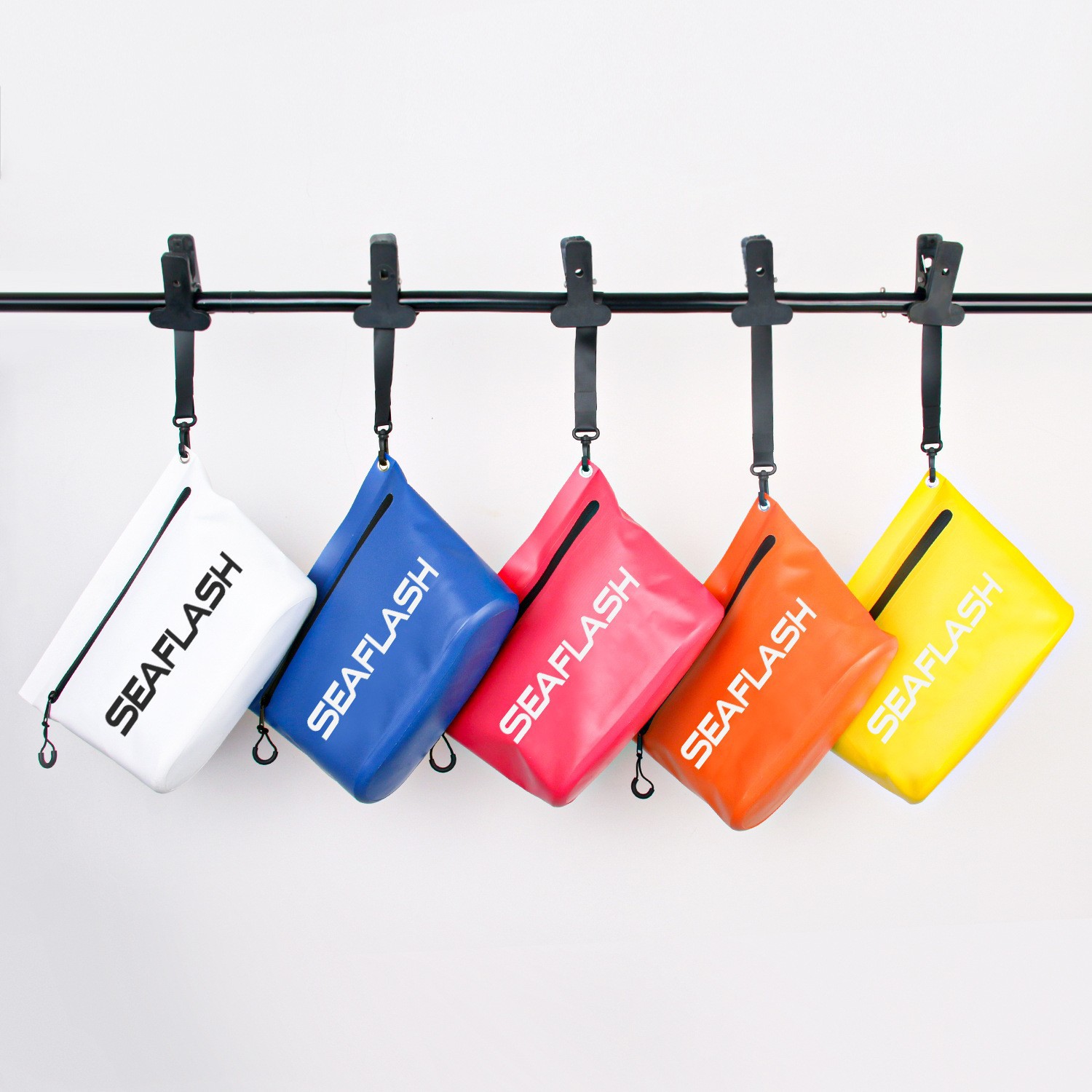 Multifunction Portable Waterproof Zipper Pouch Makeup Bag 7