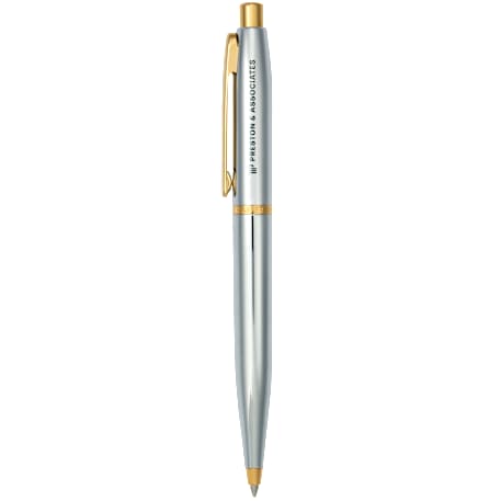 Sheaffer® VFM Polished Chrome with Gold Ballpoint 16