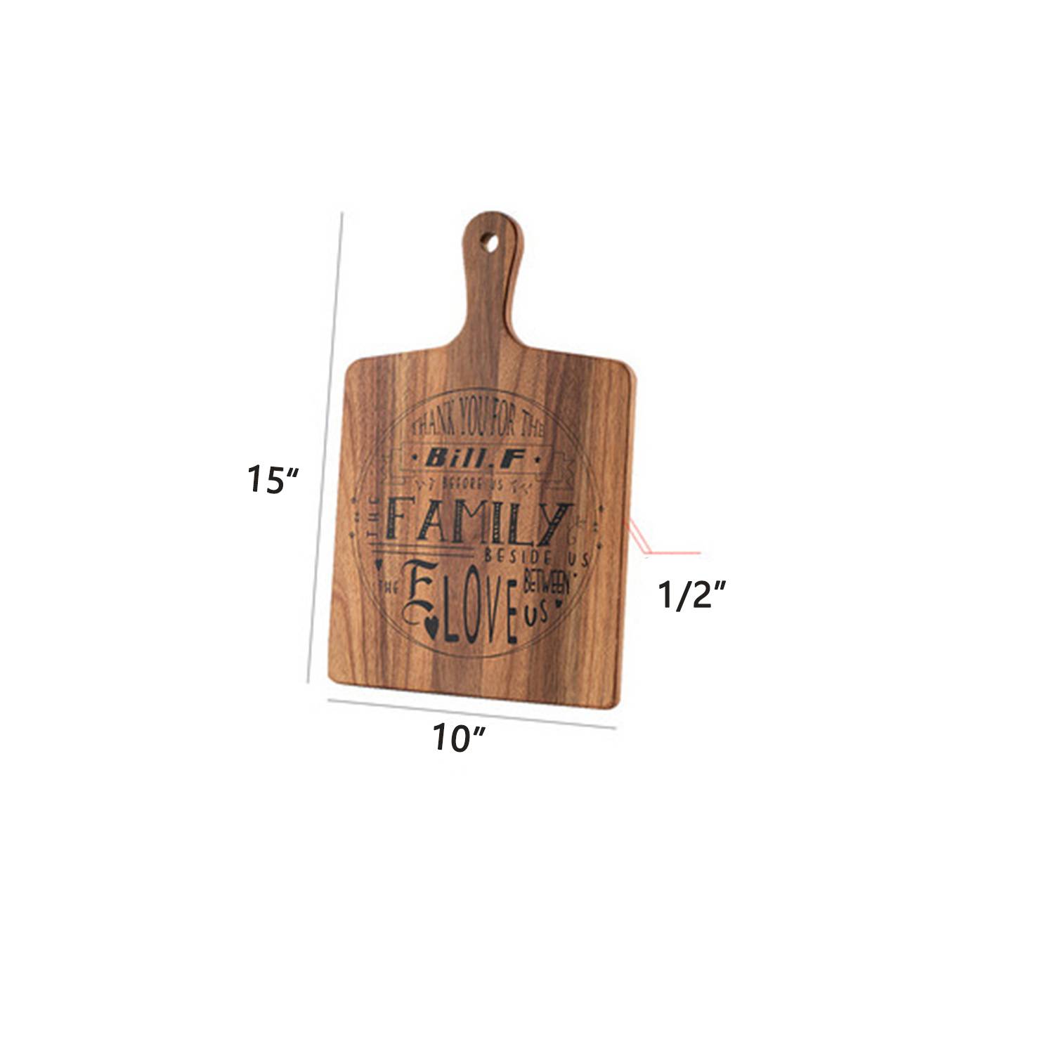 Acacia Wood Food Tray Cutting Board 2