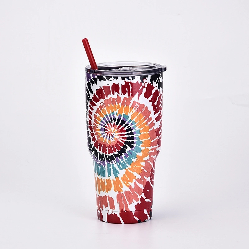 Tie-dye Stainless Steel Vacuum Insulated Tumbler 2