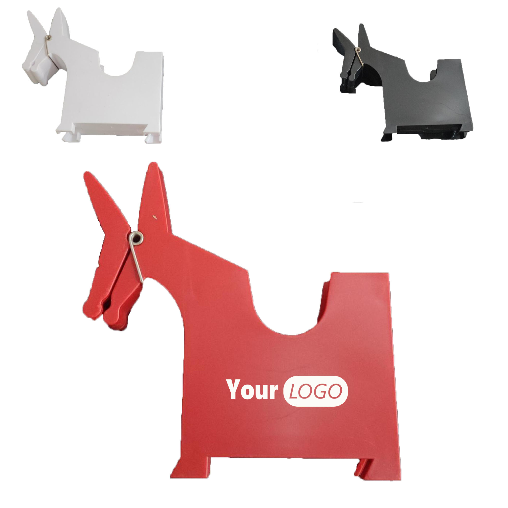 Adorable Mule Sticky Note Holder & Desk Clip Organizer 2