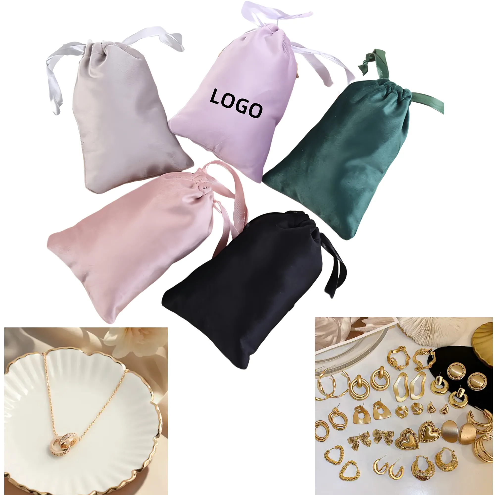 Velvet Storage Bag For Jewelry And Cosmetics 3