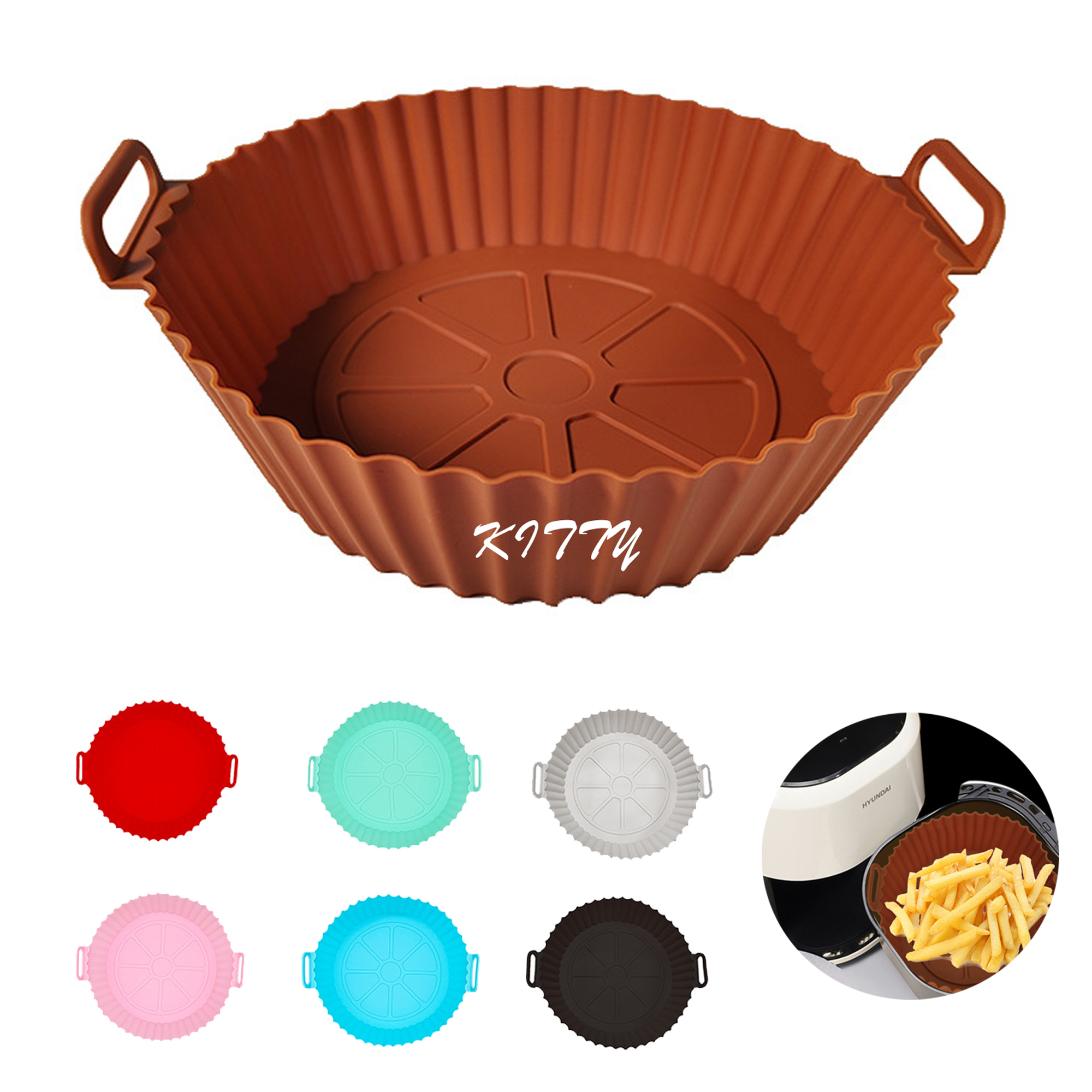 Round 60g Air Fryer Silicone Mat