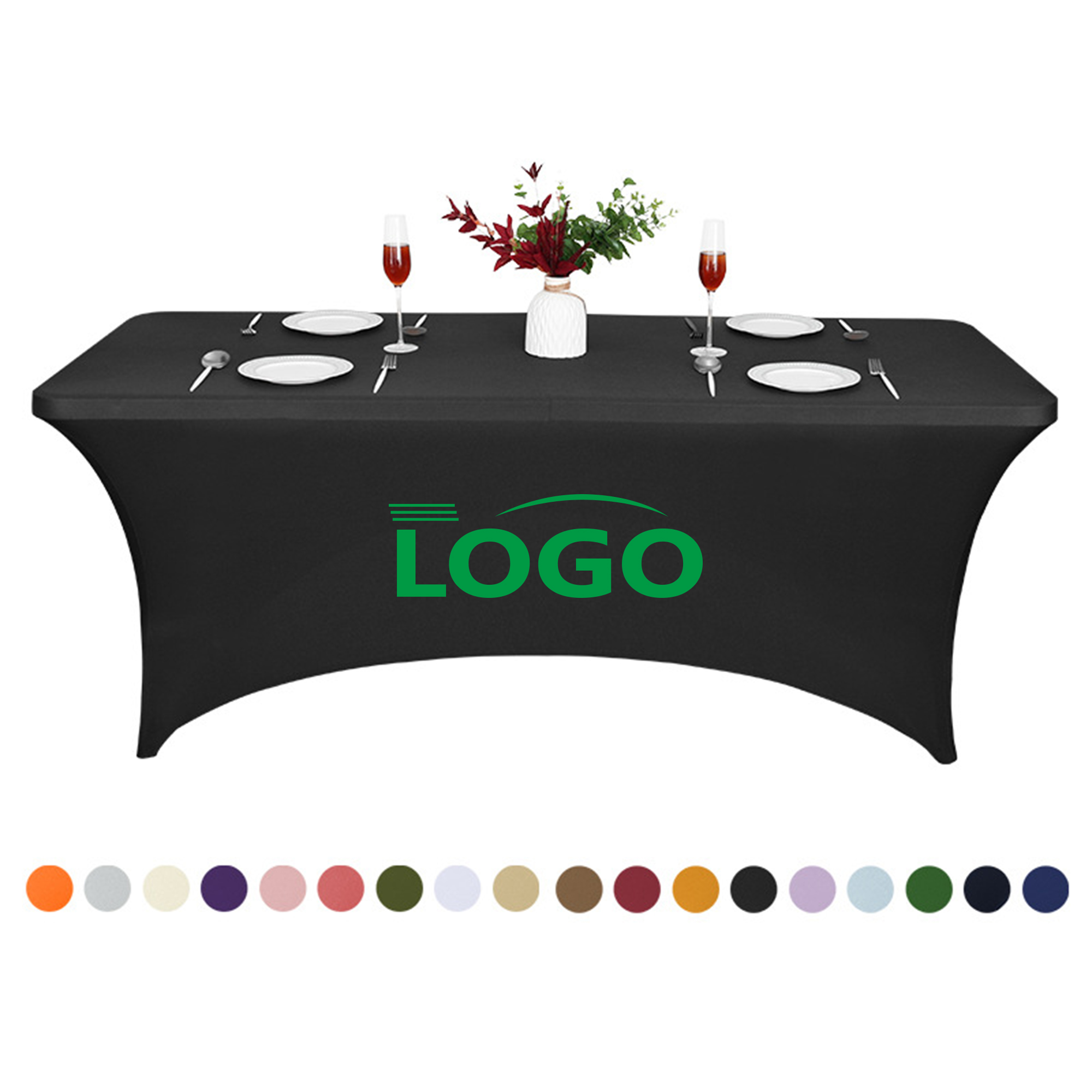 6FT Table Cover with Stretch Design for Events and Hotels 4
