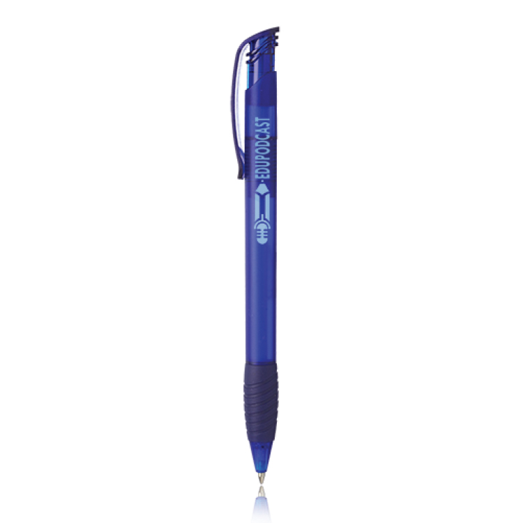 Translucent Ballpoint Grip Pen 1