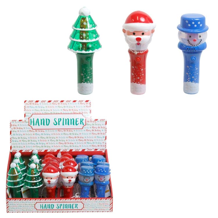 Light-Up Christmas Hand Spinner - Assorted Designs 2