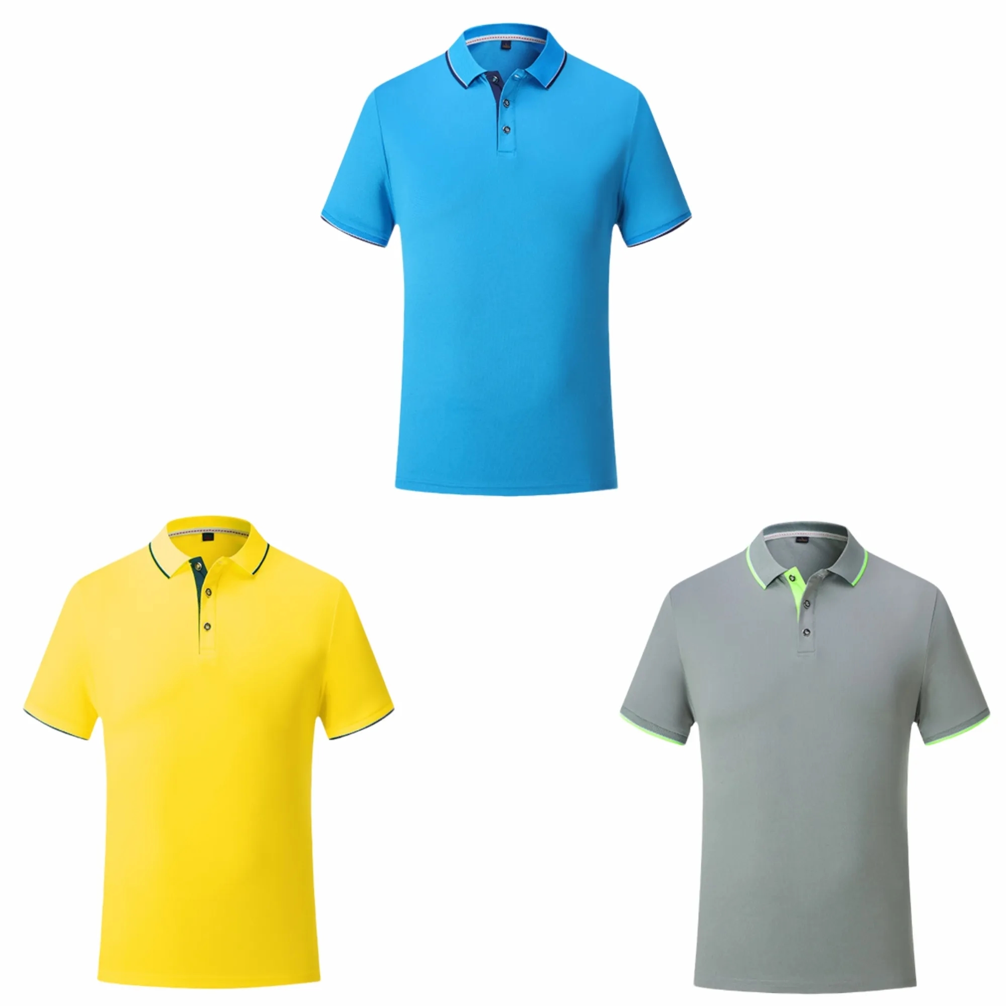 Customizable Summer Team Uniform Quick-Dry Polo Shirt 4